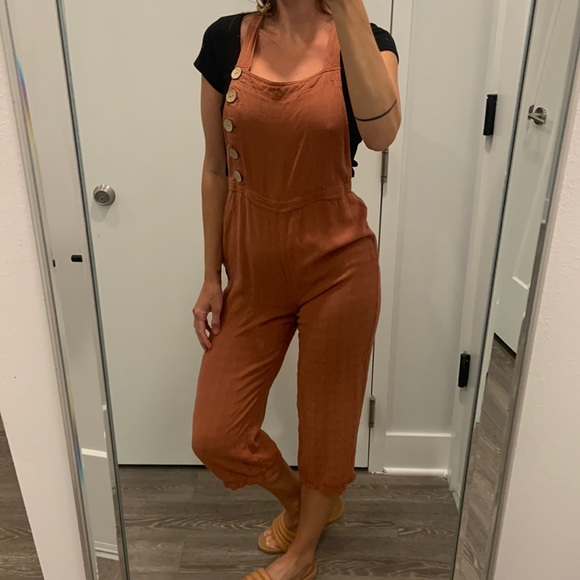 Universal Thread Pants - Universal Thread Rust Overalls